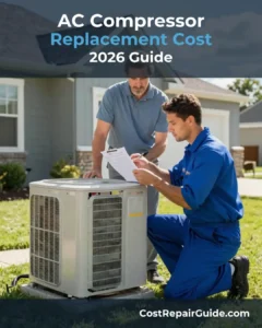 AC compressor replacement cost guide for homeowners in 2026