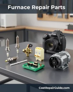 Common furnace repair parts and replacement components