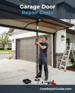Home 4 Garage door repair cost guides for springs openers panels and home garage door repairs