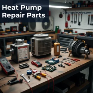 Common residential heat pump parts used for repair