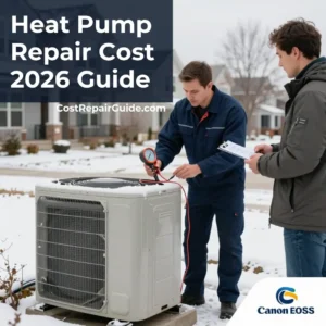 Heat pump repair cost guide for homeowners in 2026