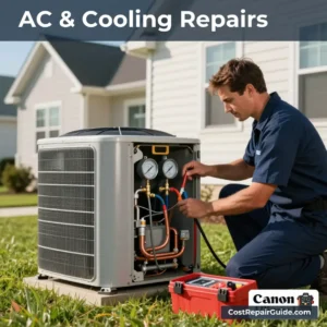 Residential AC repair and cooling system service