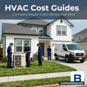 HVAC cost guides for AC furnace heat pump and home HVAC repairs