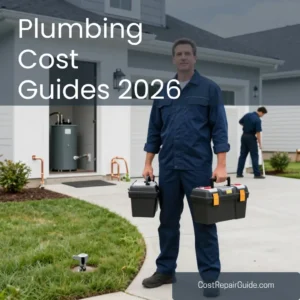 Plumbing cost guides for pipes drains fixtures and home plumbing repairs