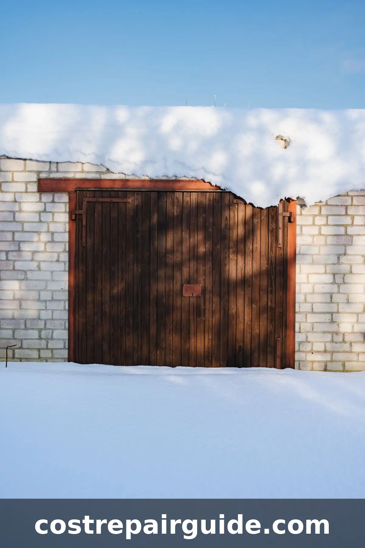 Garage door spring replacement service visit