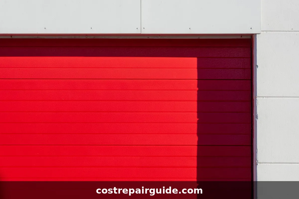 Garage door weatherstrip seal locations