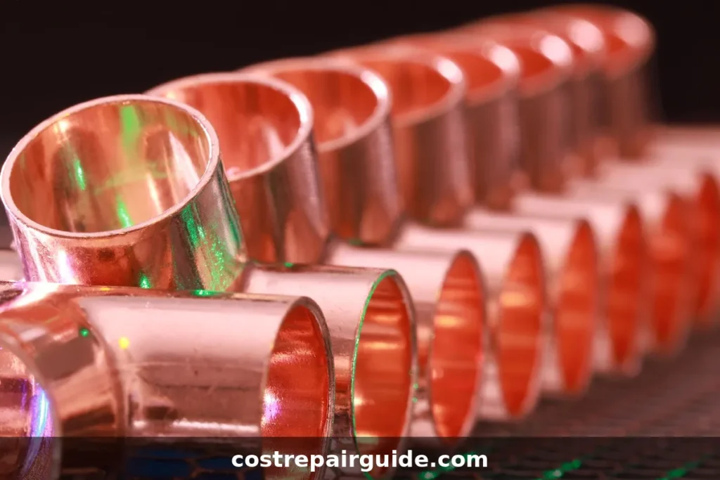Repiping cost - copper pipe installation